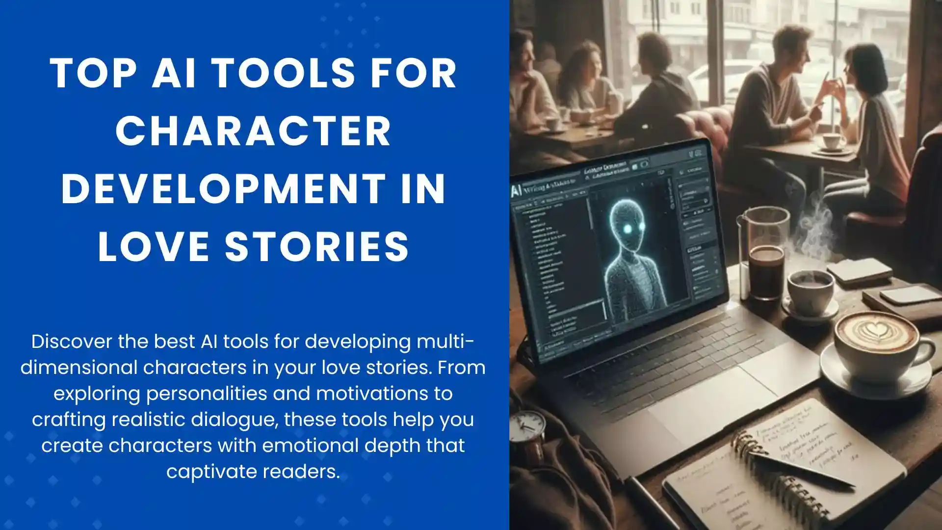 Featured Image. Top AI Tools for Character Development in Love Stories