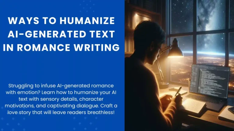 7 Ways to humanize AI-generated text in Romance Writing