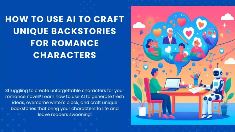 How to Use AI to Craft Unforgettable Character Backstories for Your Romance Novels